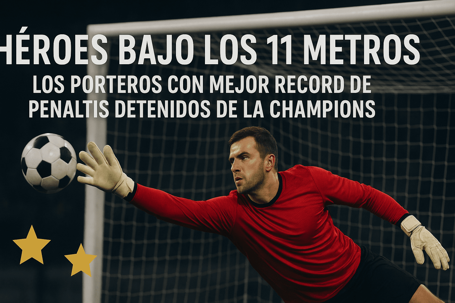 Héroes bajo los 11 Metros: Los Porteros con Mejor Récord de Penaltis Detenidos de la Champions