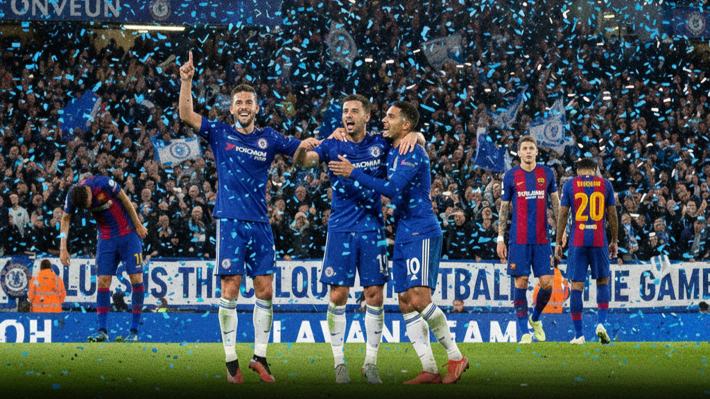 ¡Batacazo en Stamford Bridge! Chelsea Golea 3-0 al Barcelona y Complica su Pase a Octavos de la Champions League