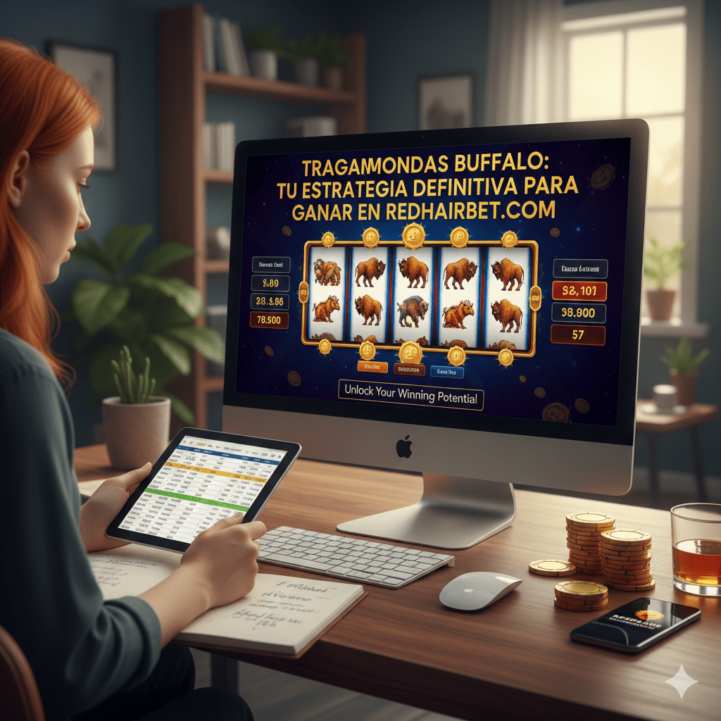 Tragamonedas Buffalo: Tu estrategia definitiva para ganar en Redhairbet.com