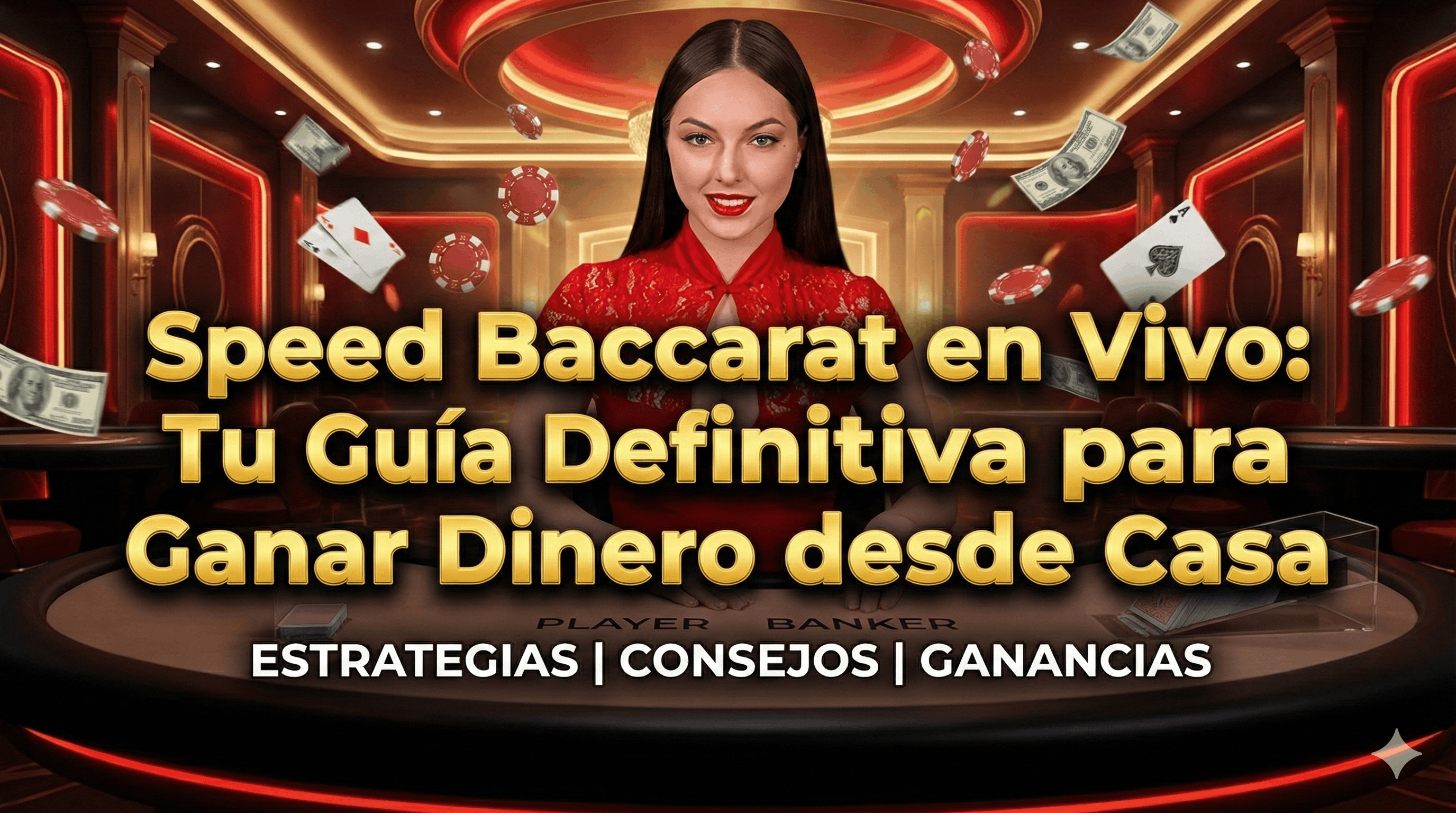 Speed Baccarat en Vivo: Tu Guía Definitiva para Ganar Dinero desde Casa