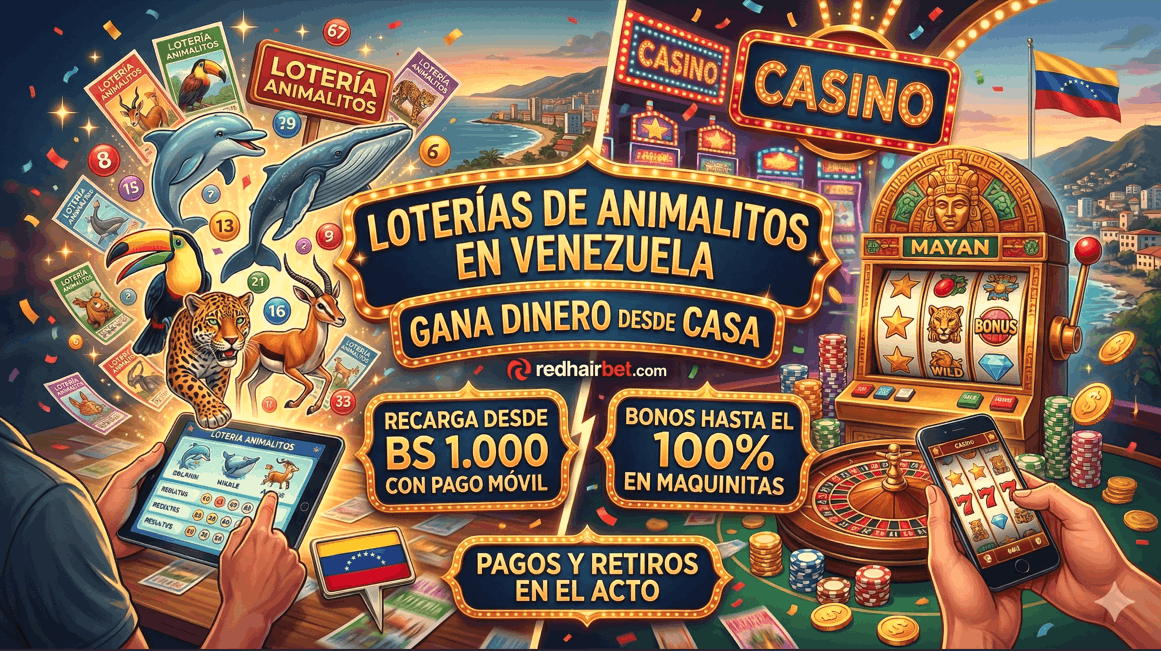 Cómo ganar en las loterías de animalitos y potenciar tus jugadas con el casino online en redhairbet.com