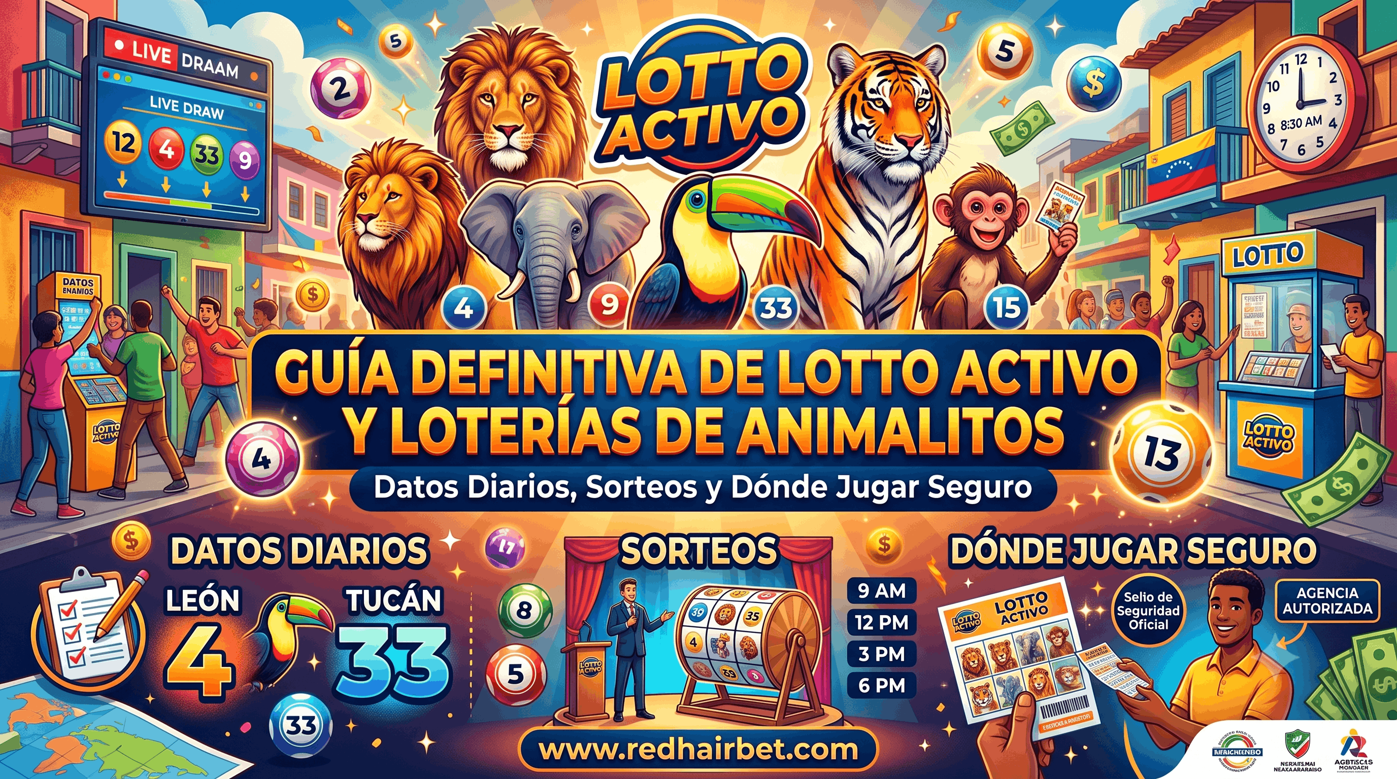 Guía Definitiva de Lotto Activo y Loterías de Animalitos: Datos Diarios, Sorteos y Dónde Jugar Seguro